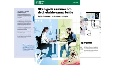 Billede af publikationen Skab gode rammer om det hybride samarbejde.