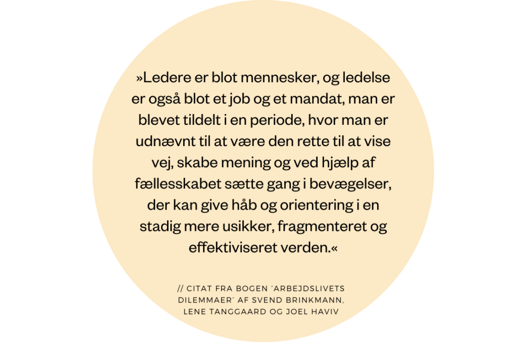 Råhvid boble med citat