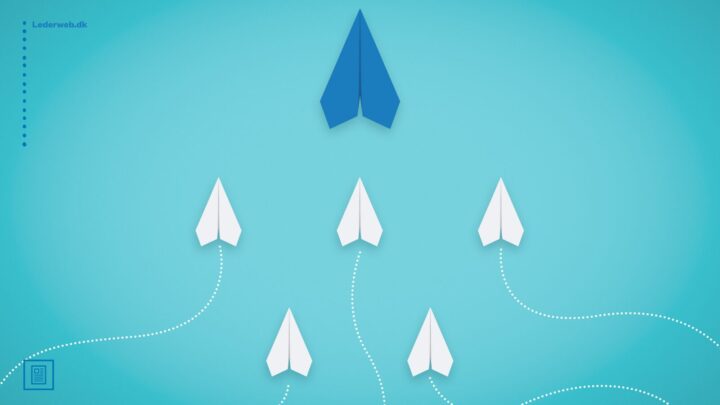 billede af papirsflyvere