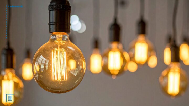 billede af lys i forskellige størrelser