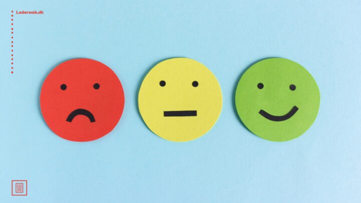 3 smileys på blå baggrund