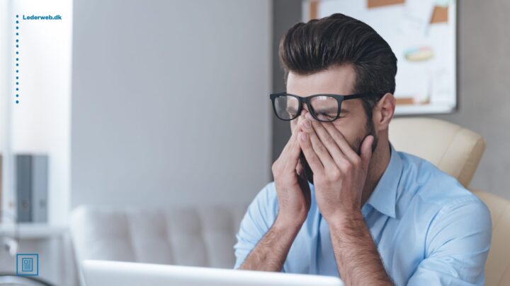 mand der er mentalt udmattet